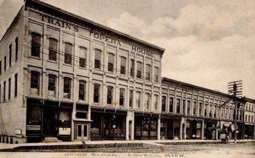 Trains Opera House - Old Post Card From Paul (newer photo)